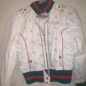 White Coogi Jacket SZ Large